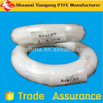 Ptfe f4 tubos de tubo delgado componente del dispositivo médico ptfe rod